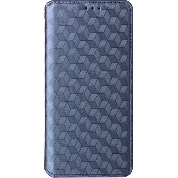 Чехол Deexe Rhombus Book для Xiaomi Poco C95 Pro - Blue - изображение 6
