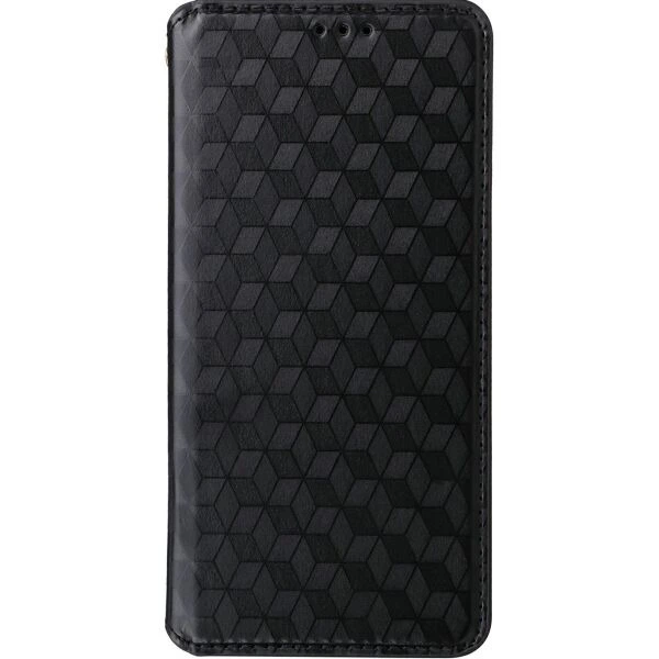 Чехол Deexe Rhombus Book для Xiaomi Poco C95 Pro - Black - изображение 6