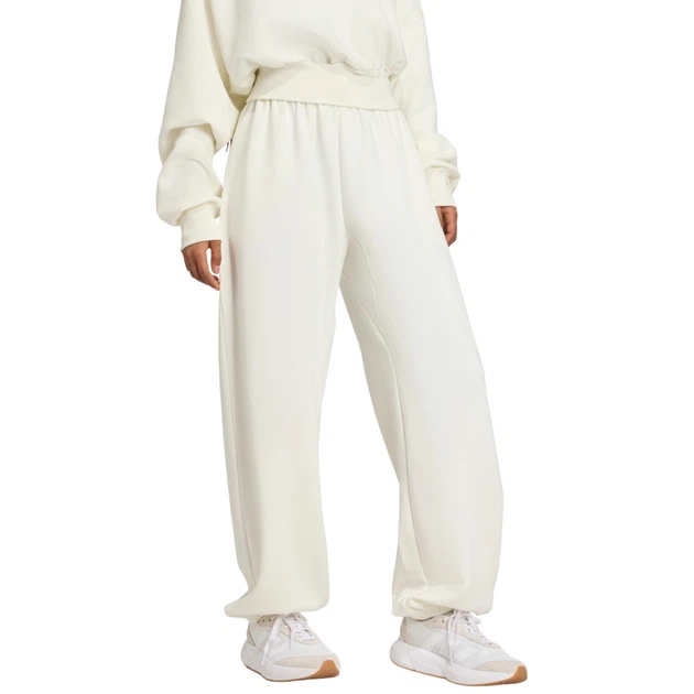 Штани спортивні Soft Lux Loose Pant Adidas JV9896 S Білий (4068808539845) - Фото 3 Штани спортивні Soft Lux Loose Pant Adidas JV9896 S Білий (4068808539845) - зображення 3
