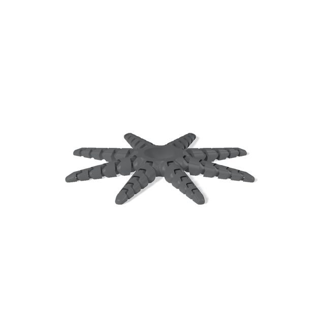 Спінер-антистрес гнучкий Flex MW560330 Сірий - зображення 3