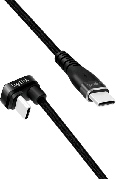 Кабель Logilink USB-C - USB-C 2.0 60W 3 м Black (4052792069051) - зображення 2