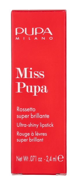 Губна помада Pupa Milano Miss Pupa #100 Cream, 2,4 мл - Фото 2 Губна помада Pupa Milano Miss Pupa #100 Cream, 2,4 мл - зображення 2