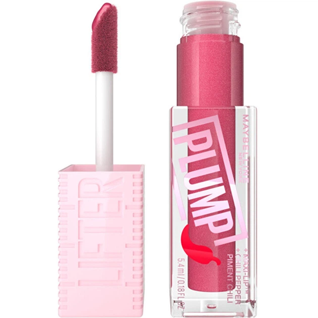 Блеск для губ Maybelline Lifter Plump 008 Hot Honey, 5,4 мл - Фото 3 Блеск для губ Maybelline Lifter Plump 008 Hot Honey, 5,4 мл - изображение 3