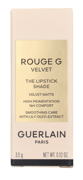 Бархатная губная помада Guerlain Rouge G 962 Le Tulipe Noire, 3,5 г - изображение 2