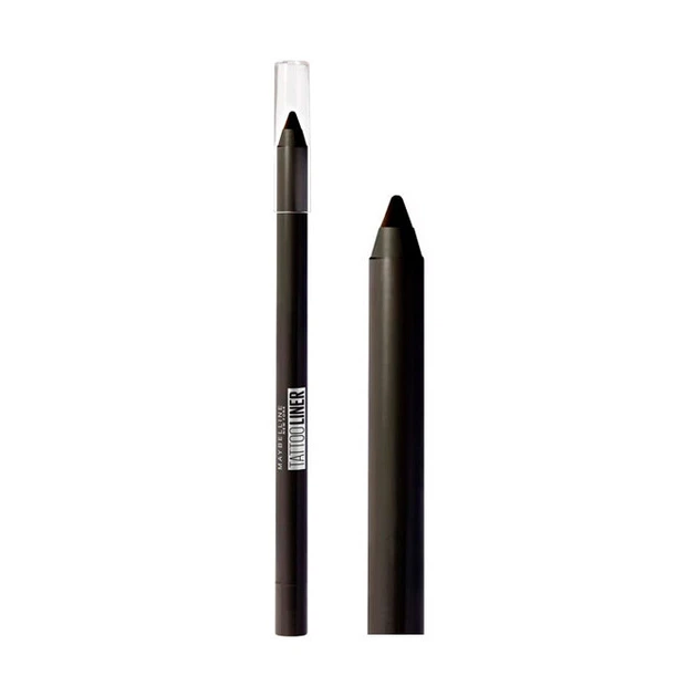 Гелевий олівець-підводка для очей Maybelline Tattoo Liner 900 Deep Onyx, 1 мл - зображення 3