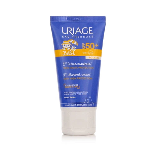 Сонцезахисний крем для обличчя та тіла Uriage 1er Bebe SPF 50+, 50 мл - зображення 2