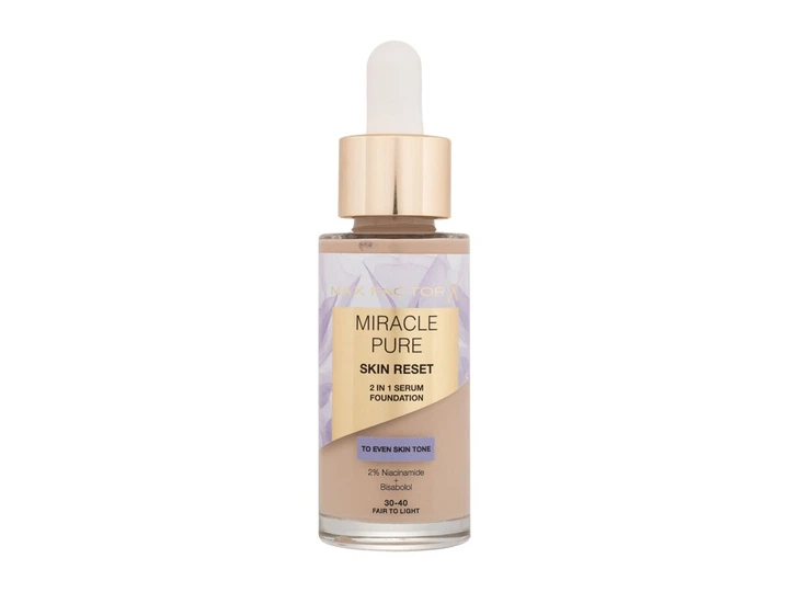 Тональна сироватка для обличчя Max Factor Miracle Pure Skin Reset 2in1, 30 мл (3616305711687) - Фото 2 Тональна сироватка для обличчя Max Factor Miracle Pure Skin Reset 2in1, 30 мл (3616305711687) - зображення 2
