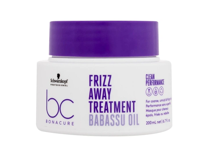 Несмываемый крем-уход для волос Schwarzkopf BC Bonacure Frizz Away, 200 мл - Фото 3 Несмываемый крем-уход для волос Schwarzkopf BC Bonacure Frizz Away, 200 мл - изображение 3