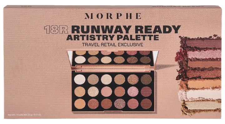 Палетка тіней для повік Morphe 18R Runway Ready Artistry, 22 г - зображення 2