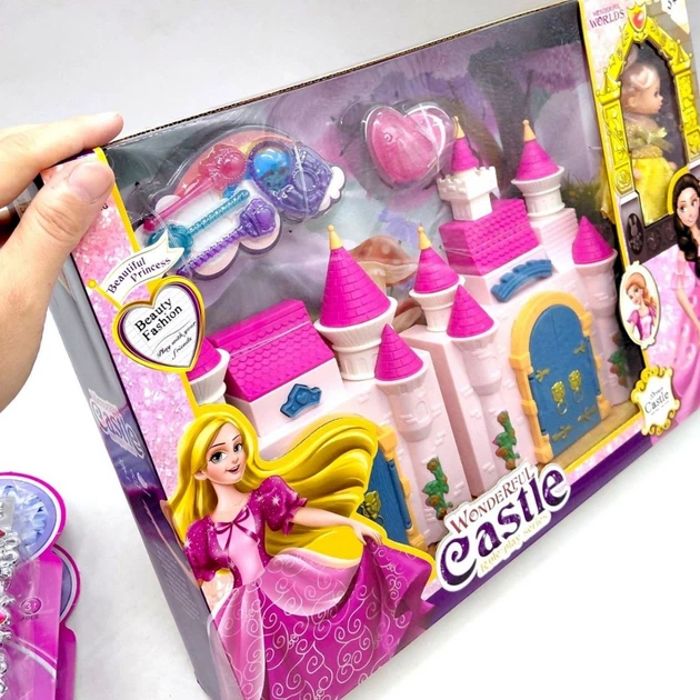 Замок принцесcы со светом в коробке YG Toys KDL-58 - Фото 3 Замок принцесcы со светом в коробке YG Toys KDL-58 - изображение 3