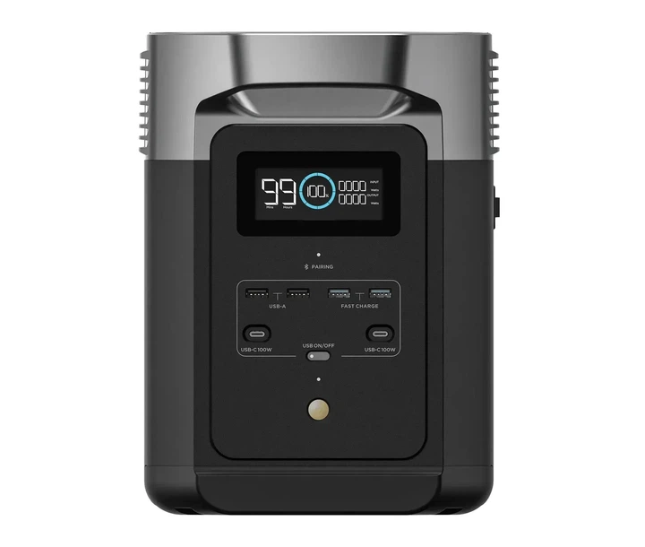 Портативна зарядна станція EcoFlow DELTA 2 1024 Вт·год 1800 Вт LiFePO4 - Фото 2 Портативна зарядна станція EcoFlow DELTA 2 1024 Вт·год 1800 Вт LiFePO4 - зображення 2