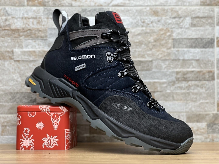 Спортивные кожаные ботинки, кроссовки термо Contagrip Gore-Tex Denim 40 (арт. 491302616) - Фото 4 Спортивные кожаные ботинки, кроссовки термо Contagrip Gore-Tex Denim 40 (арт. 491302616) - изображение 4