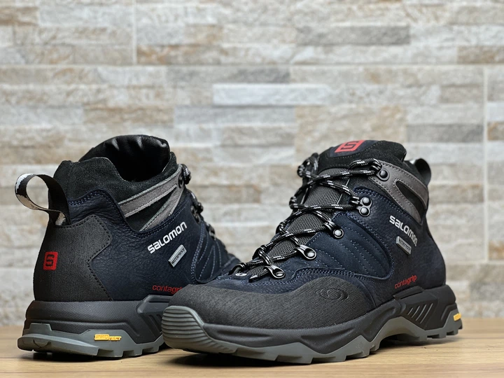 Спортивные кожаные ботинки, кроссовки термо Contagrip Gore-Tex Denim 44 (арт. 491302616) - Фото 5 Спортивные кожаные ботинки, кроссовки термо Contagrip Gore-Tex Denim 44 (арт. 491302616) - изображение 5