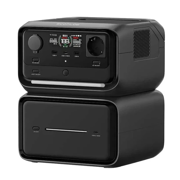 Портативна зарядна станція EcoFlow RIVER 3 Max Plus 858 Вт·год 600 Вт LiFePO4 - зображення 3