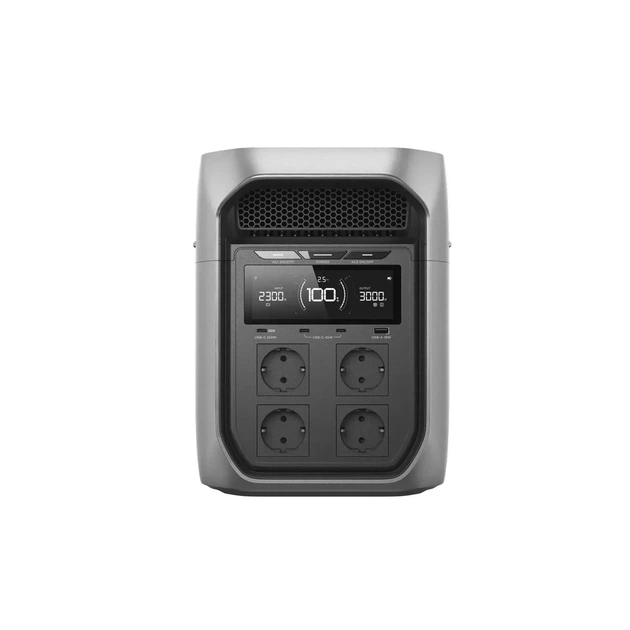 Зарядна станція EcoFlow DELTA 3 Max Plus 2048 Вт·год 3000 Вт LiFePO4 з чистою синусоїдою - зображення 2
