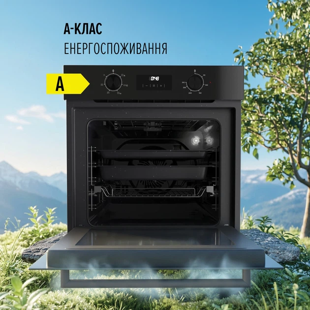 Духовой шкаф электрический Perfelli MIRA 6D6M NERO - изображение 2