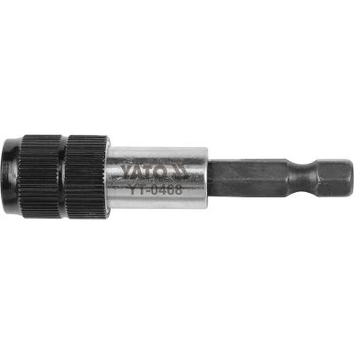 Держатель для бит Yato 1/4''X 60 ММ (YT-0468) - Фото 1 Держатель для бит Yato 1/4''X 60 ММ (YT-0468) - изображение 1