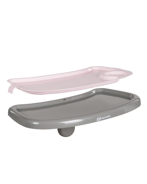 Стілець для годування CARRELLO Junior CRL-1412 Dark Pink, регульований, складний, зі столиком - Фото 7 Стілець для годування CARRELLO Junior CRL-1412 Dark Pink, регульований, складний, зі столиком - зображення 7