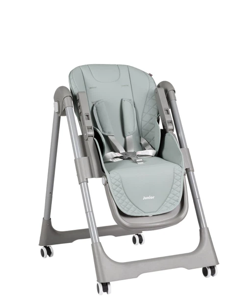 Стілець для годування CARRELLO Junior CRL-1412 Dark Green, регульований, складний, зі столиком - зображення 4