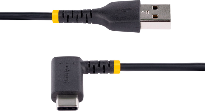 Кабель Startech USB-C - USB-C 2.0 Power Delivery 60W 1 м Black (R2ACR-1M-USB-CABLE) - Фото 2 Кабель Startech USB-C - USB-C 2.0 Power Delivery 60W 1 м Black (R2ACR-1M-USB-CABLE) - зображення 2