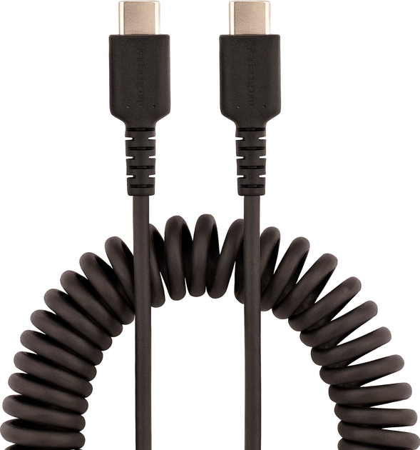 Кабель Startech USB-C - USB-C 2.0 0.5 м Black (R2CCC-50C-USB-CABLE) - Фото 2 Кабель Startech USB-C - USB-C 2.0 0.5 м Black (R2CCC-50C-USB-CABLE) - зображення 2