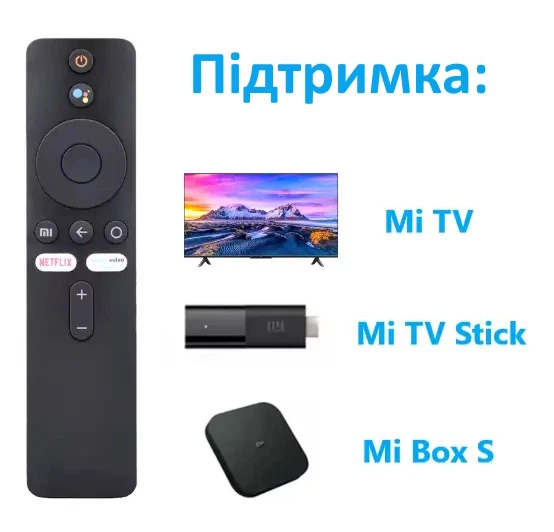 Пульт Xiaomi XMRM-006 аналог Mi TV з голосовим керуванням ТВ та приставок Xiaomi MI TV Stick MI Box S - зображення 6