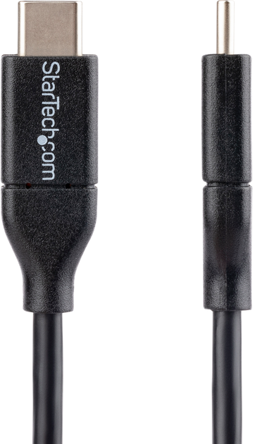 Kabel Startech USB-C - USB-C 2.0 60W 3 m Black (USB2CC3M) - obraz 2