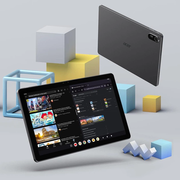 Планшет 11" 2K Acer Iconia Tab P11 8/256Gb 8 ядер Android 14 8000 mAh Серый (102393224) - Уценка - Фото 6 Планшет 11" 2K Acer Iconia Tab P11 8/256Gb 8 ядер Android 14 8000 mAh Серый (102393224) - Уценка - изображение 6