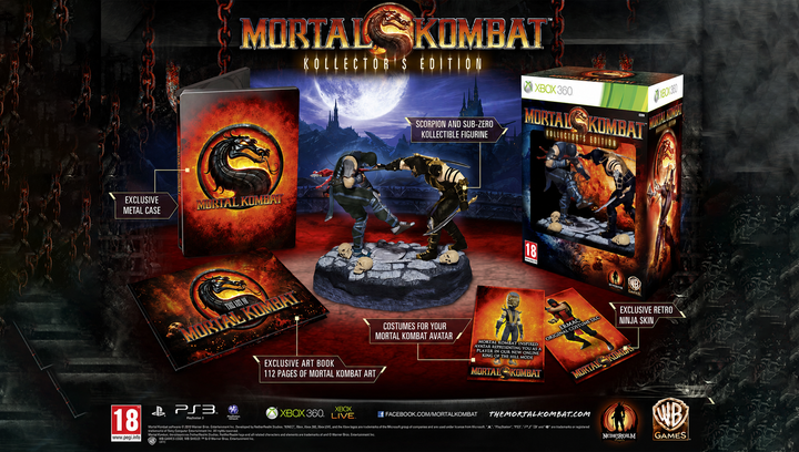 Игра Microsoft Xbox 360 Mortal Kombat Europe Kollector's Edition Английская Версия - изображение 3