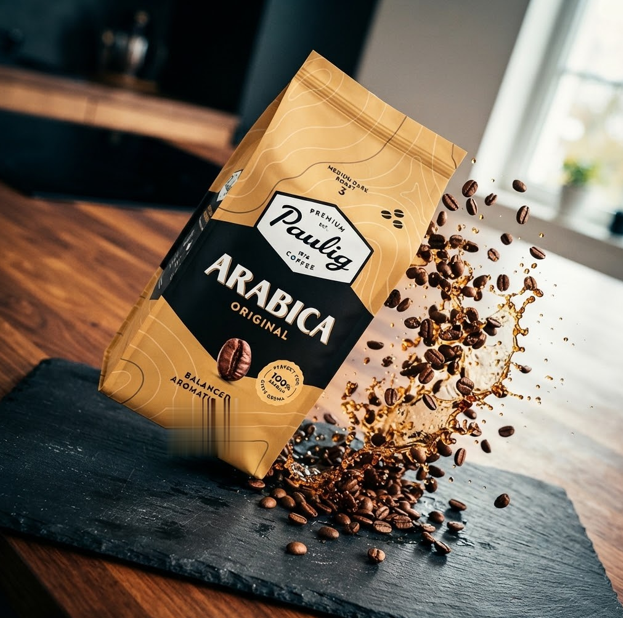 Кава в зернах Paulig Arabica 1010 г 100% арабіка зернова натуральна з Гватемали для еспресо чорної кави з фруктовим післясмаком горіховими нотами - зображення 7