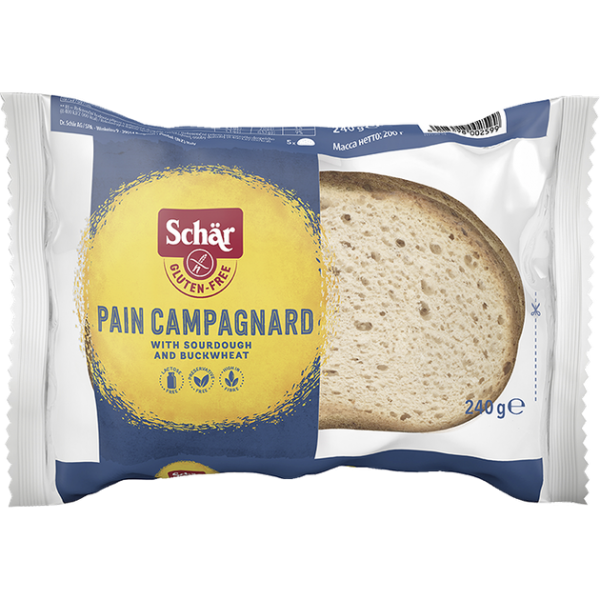 Хліб без глютену сільський PAIN CAMPAGNARD 240g - Фото 1 Хліб без глютену сільський PAIN CAMPAGNARD 240g - зображення 1