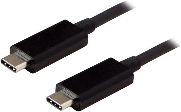 Kabel Startech USB-C - USB-C 3.2 Gen 2/3.1 Gen 2 1 m Black (USB31CC1M) - obraz 2