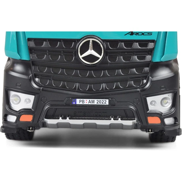 Радиоуправляемая модель самосвала Amewi Mercedes-Benz Arocs PRO Metal V2 1:14 RTR (22533) - изображение 3