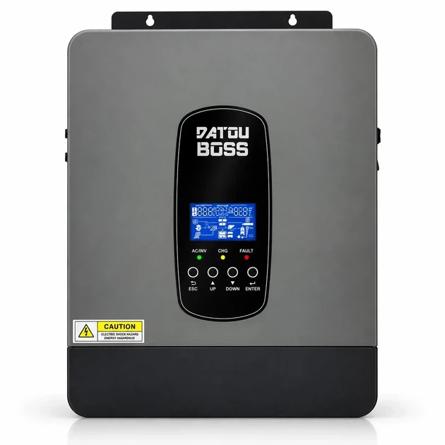 Гібридний інвертор DATOUBOSS DT4862S 6.2 кВт 48 В MPPT 120 А - зображення 2
