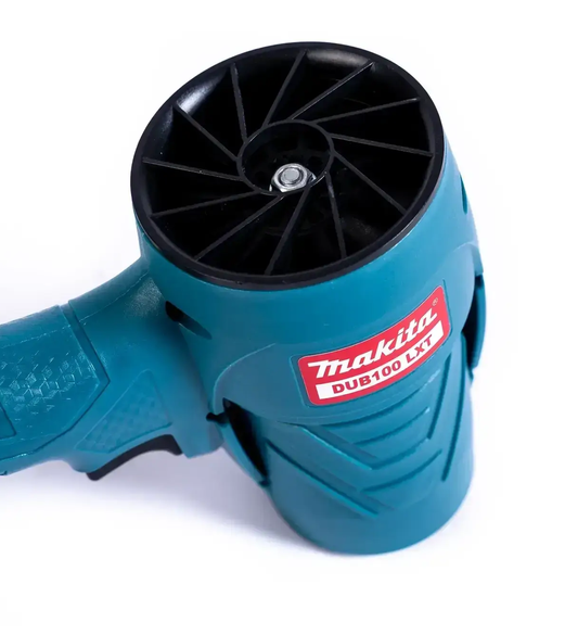 Воздуходувка Makita DUB100LXT аккумуляторная 48 В 6 А·ч садовая бесщеточная 550 Вт 45000 об мин поток 220 м с давление 32.5 кПа с 2 АКБ для листьев пыли мастерской авто - изображение 7