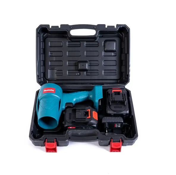 Воздуходувка Makita DUB100LXT аккумуляторная 48 В 6 А·ч садовая бесщеточная 550 Вт 45000 об мин поток 220 м с давление 32.5 кПа с 2 АКБ для листьев пыли мастерской авто - изображение 10