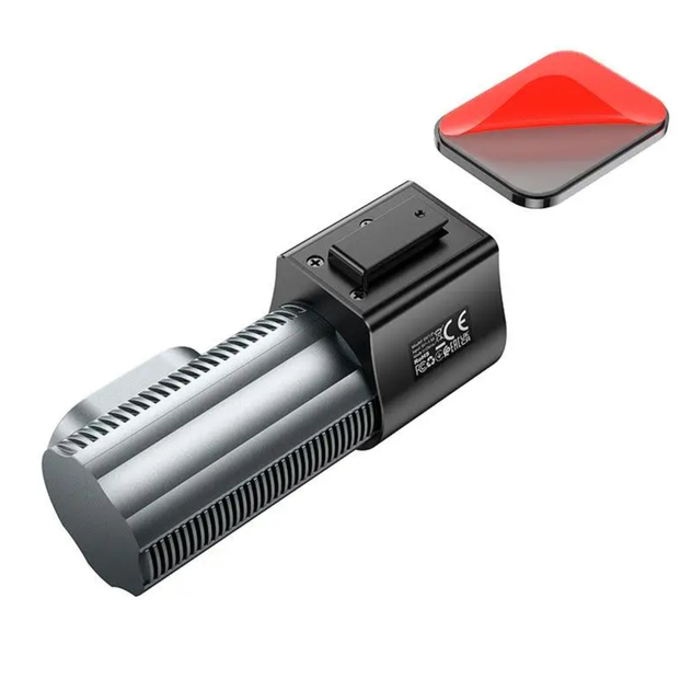 Автомобільний відеореєстратор HOCO DV13 Wi-Fi HD 720P, G-сенсор, нічна зйомка, кут огляду 88°, графітовий - зображення 3