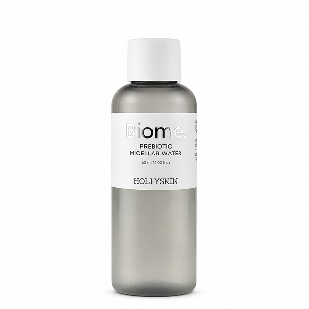 Міцелярна вода для відновлення мікробіому з пребіотиком HOLLYSKIN Biome. Micellar Water 60 мл - зображення 3
