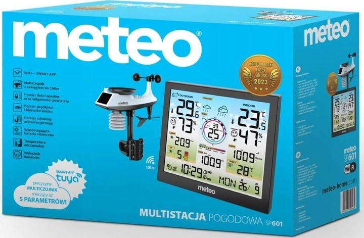 Stacja pogodowa Meteo SP601 - obraz 4