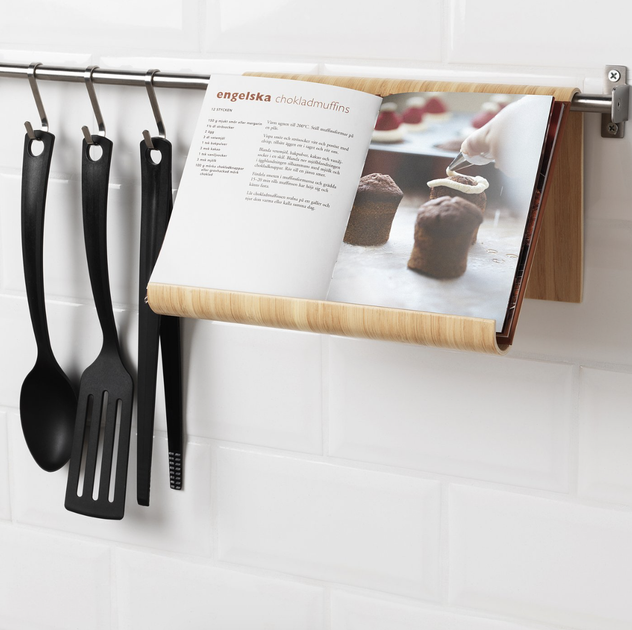 Підставка для планшета, бамбуковий шпон, IKEA VIVALLA 104.014.84 - Фото 4 Підставка для планшета, бамбуковий шпон, IKEA VIVALLA 104.014.84 - зображення 4