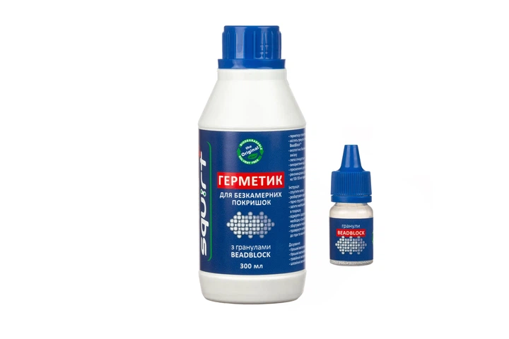 Герметик Squirt SEAL BeadBlock® 300 мл з гранулами в окремому пакуванні - Фото 1 Герметик Squirt SEAL BeadBlock® 300 мл з гранулами в окремому пакуванні - изображение 1