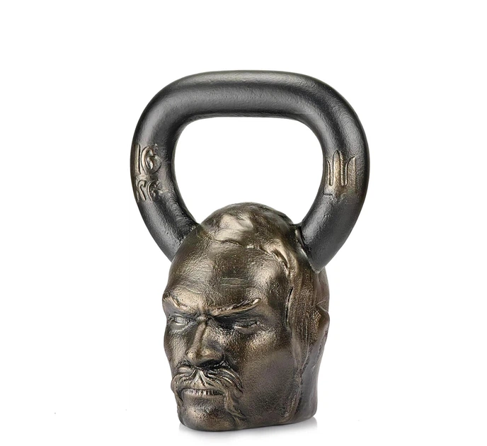Гиря дизайнерская Body of steel Козак 16 кг бронзовая - изображение 2
