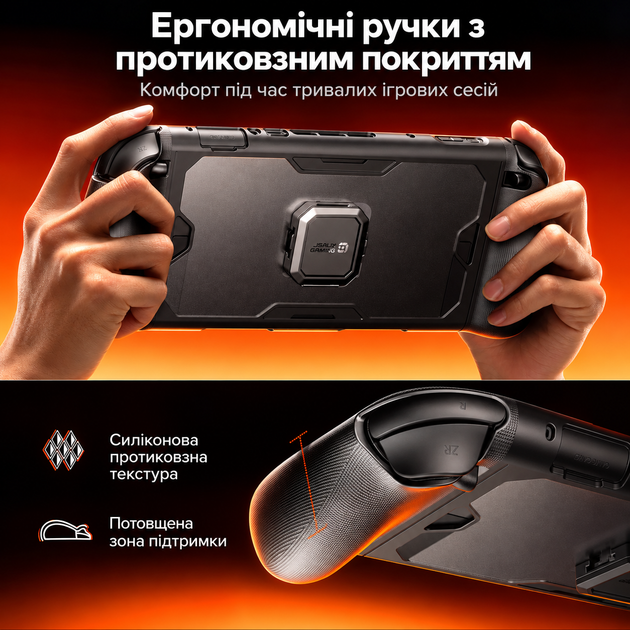 Оригинальный JSAUX PC0121 ModCase для Nintendo Switch 2, модульный защитный кейс 360° с подставкой и крышкой - изображение 8
