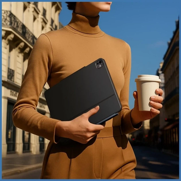Чехол Typecase Edge с клавиатурой для iPad Pro 13 2024 Black (KB206-130P-D-SBK-BLK-B-US-C0) - изображение 10