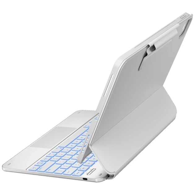 Чохол Typecase Edge Plus з клавіатурою для iPad Air 13 M2 | M3 | M4 White (KB206-129-E-WHTCBF-WHT-B-US-V5) - Фото 7 Чохол Typecase Edge Plus з клавіатурою для iPad Air 13 M2 | M3 | M4 White (KB206-129-E-WHTCBF-WHT-B-US-V5) - зображення 7