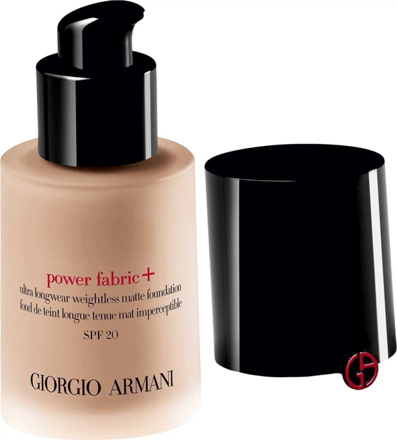 Тональний крем Giorgio Armani Power Fabric+ SPF 20 матувальний 5.25 30 мл (3614273558075) - зображення 4