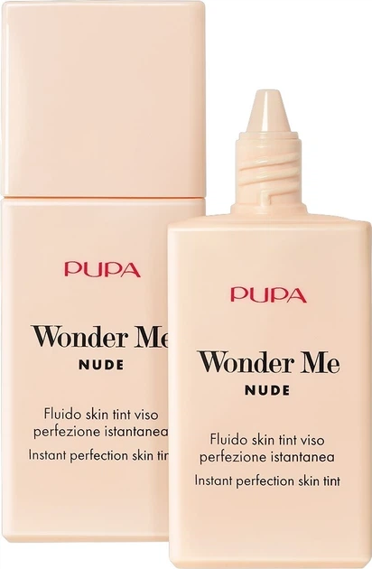 Тональний крем Pupa Milano Wonder Me Nude зволожувальний 040 Hazelnut 30 мл (8011607392964) - зображення 3
