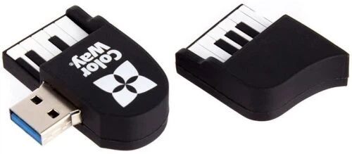 Флеш накопичувач "Piano" ColorWay USB 3.0 32GB Black - Фото 4 Флеш накопичувач "Piano" ColorWay USB 3.0 32GB Black - изображение 4