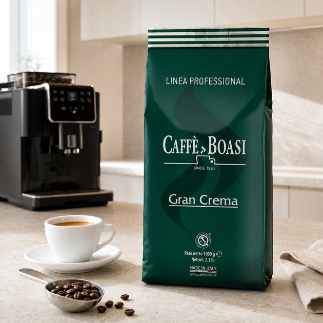 Кофе в зернах Caffe Boasi Bar Gran Crema 1 кг - изображение 2