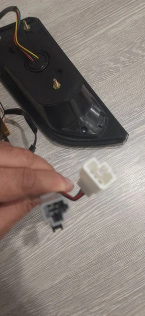 Задние фары альтернативная тюнинг оптика фонари LED на Toyota Camry V50 RP черно красная 11-15 Тойота Камри L3805 - изображение 6